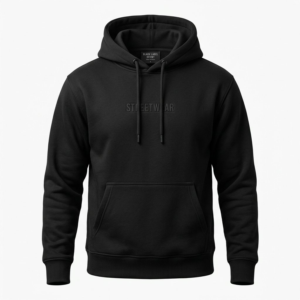 Stealth Black Hoodie